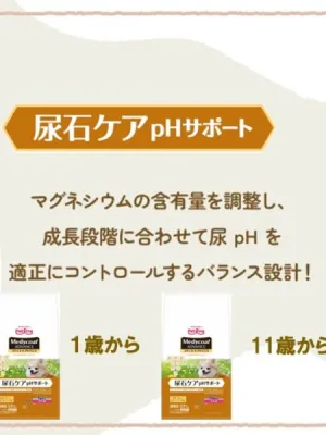 メディコートアドバンス 尿石ケア pHサポート 1歳から チキン味