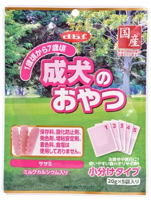 デビフ 成犬のおやつ ササミ ミルクカルシウム入り