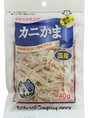 藤沢商事 猫用おやつ カニかま 40g