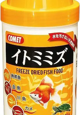 コメット 水を汚さない天然飼料 イトミミズ 22g