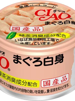 いなば CIAO ホワイティ まぐろ白身 85g×24缶