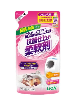ライオン ペットの布製品専用 抗菌仕上柔軟剤