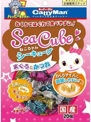キャティーマン ねこちゃんシーキューブ まぐろとかつお