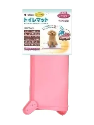 ターキー Pefami トイレマット レギュラー ピンク
