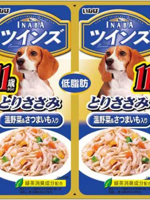 いなば ツインズ 11歳からのとりささみ 温野菜&さつまいも入り