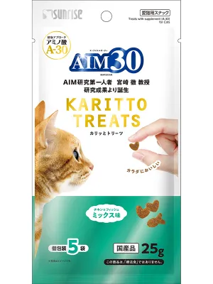 商品 サンライズ AIM30 カリッとトリーツ ミックス味 5g×5袋 画像