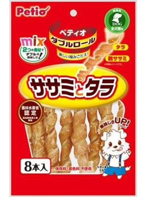 ペティオ ダブルロール ササミとタラ