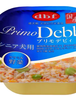 商品 プリモデビィ シニア犬用 ササミ&野菜 95g 画像