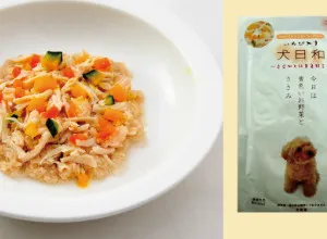 犬日和レトルト ささみと緑黄色野菜 80g