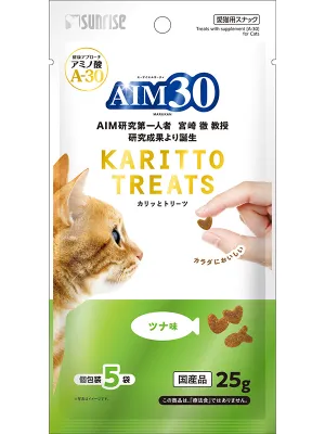 商品 サンライズ AIM30 カリッとトリーツ ツナ味 5g×5袋 画像