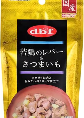 商品 デビフ 若鶏のレバー&さつまいも 100g 画像