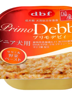 商品 プリモデビィ シニア犬用 ササミ&野菜ペースト 95g 画像