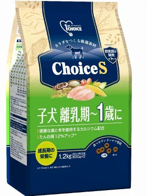 ファーストチョイス ChoiceS 子犬離乳期〜1歳に