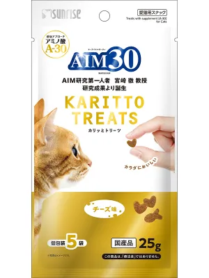 商品 サンライズ AIM30 カリッとトリーツ チーズ味 5g×5袋 画像