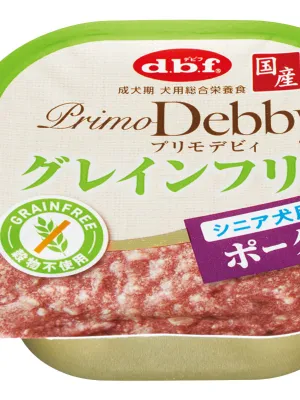 商品 プリモデビィ グレインフリー シニア犬用 ポーク 95g 画像