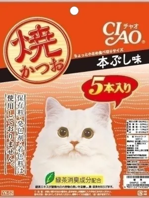 いなば CIAO 焼かつお 本ぶし味 5本入り