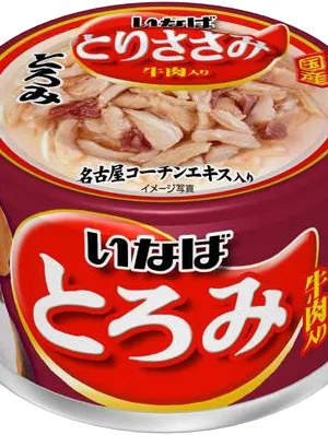 商品 いなば とろみ とりささみ 牛肉入り 画像