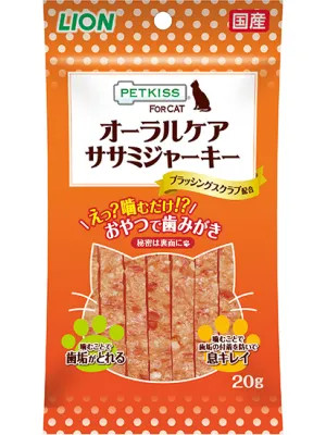 ライオン PETKISS FOR CAT オーラルケア おさかな プチロール 16g