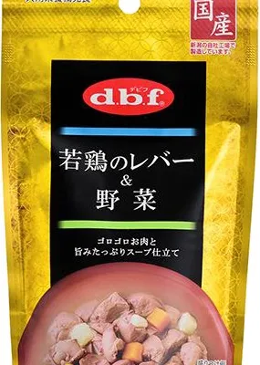 商品 デビフ 若鶏のレバー&野菜 100g 画像