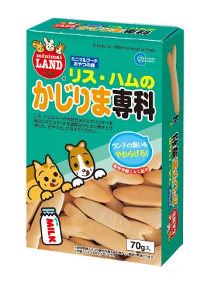 商品 マルカン リス・ハムのかじりま専科 70g 画像