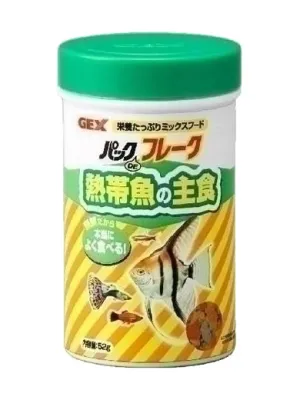 GEX パックDEフレーク 熱帯魚の主食