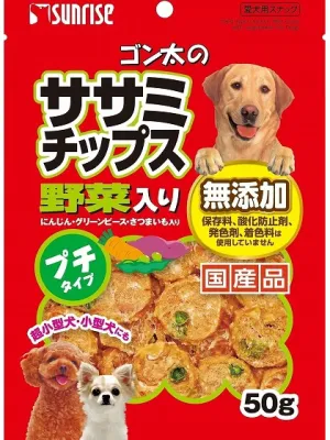 ゴン太のササミチップス野菜入 プチ
