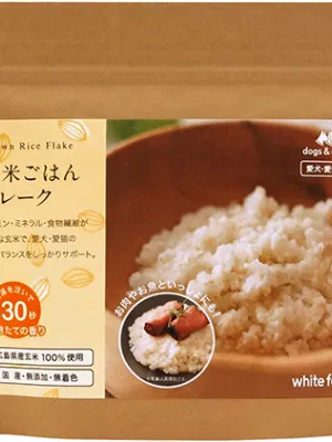 商品 ホワイトフォックス プレミックス 玄米ごはんフレーク 100g 画像