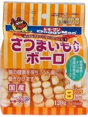 商品 ドギーマン さつまいも入りボーロ 画像