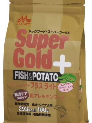スーパーゴールド フィッシュ&ポテト プラス ライト 肥満ケア 関節ケア 低アレルゲンフード