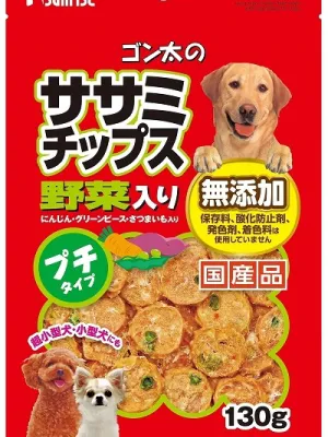 商品 ゴン太のササミチップス野菜入 プチ 画像