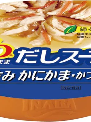 いなば CIAO このままだしスープ ささみ かにかま・かつお節入り