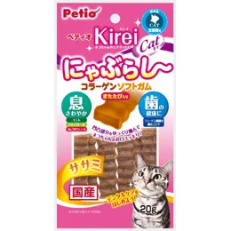 商品 にゃぶらし コラーゲンソフトガム ササミ 20g 画像