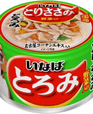 商品 いなば とろみ とりささみ 野菜入り 画像