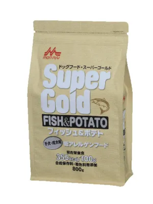 商品 スーパーゴールド フィッシュ&ポテト 子犬・成犬用 低アレルゲンフード 画像