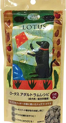 ロータス アダルトドッグ ラムレシピ 中粒 1kg【賞味期限23年1月15日】