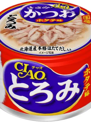 いなば CIAO とろみ ささみ・かつお ホタテ味 80g×24缶