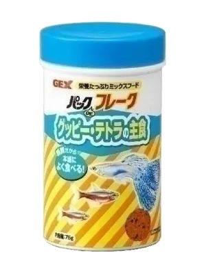 GEX パックDEフレーク グッピー・テトラの主食