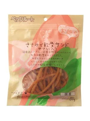 ペッツルート ささみで軟骨サンド やさい入り