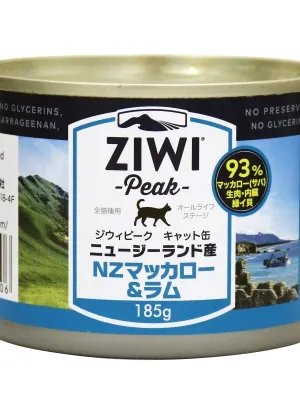 ZiwiPeak キャット缶 ニュージーランドマッカロー&ラム