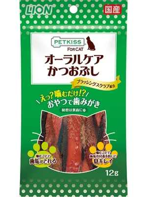 ライオン PETKISS FOR CAT オーラルケア おさかな プチロール 16g