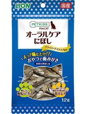 ライオン PETKISS FOR CAT オーラルケア おさかな プチロール 16g