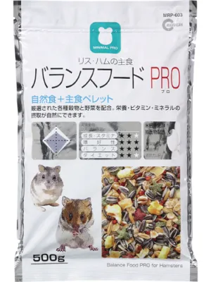 リス・ハムの主食バランスフードPRO