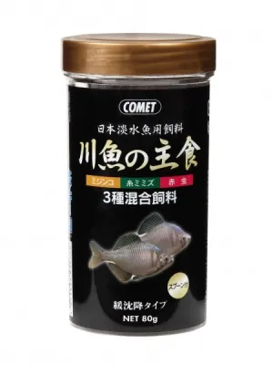コメット 川魚の主食 3種混合飼料 80g