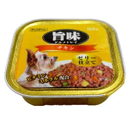 商品 ペットプロ 旨味グルメ 犬トレー チキン 画像