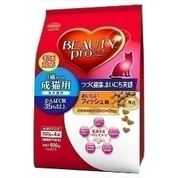 日本ペットフード ビューティープロ 成猫用 600g