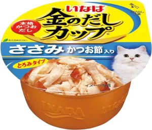 いなば 金のだしカップ ささみ かつお節入り