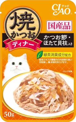 いなば CIAO 焼かつおディナー かつお節・ほたて貝柱入り