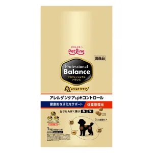 商品 プロフェッショナル・バランス エクストラケア アレルゲンケア＆pHコントロール 健康的な消化をサポート 体重管理用 画像