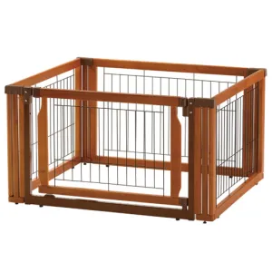 商品 リッチェル ペット用木製3WAYサークル 画像