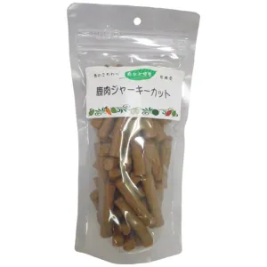 無添加 鹿肉ジャーキーカット